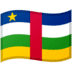 🇨🇫 flag: Central African Republic display on Google